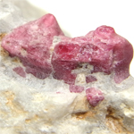 スピネル(蛍光)(Spinel)/カルサイト(Calcite)