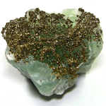 パイライト(Pyrite)/フローライト(Fluorite)