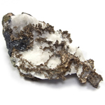 自然銀(Native Silver)/カルサイト(Calcite)