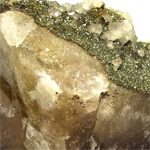 フローライト(Fluorite)/カルサイト(Calcite)/カルコパイライト(Chalcopyrite)