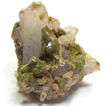 エピドート(Epidote)/クォーツ(Quartz)