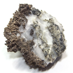 自然銀(Native Silver)/カルサイト(Calcite)