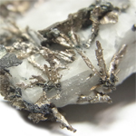 自然銀(Native Silver)/カルサイト(Calcite)