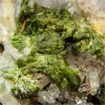 エピドート(Epidote)/クォーツ(Quartz)