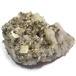 パイライト(Pyrite)/クォーツ(Quartz)