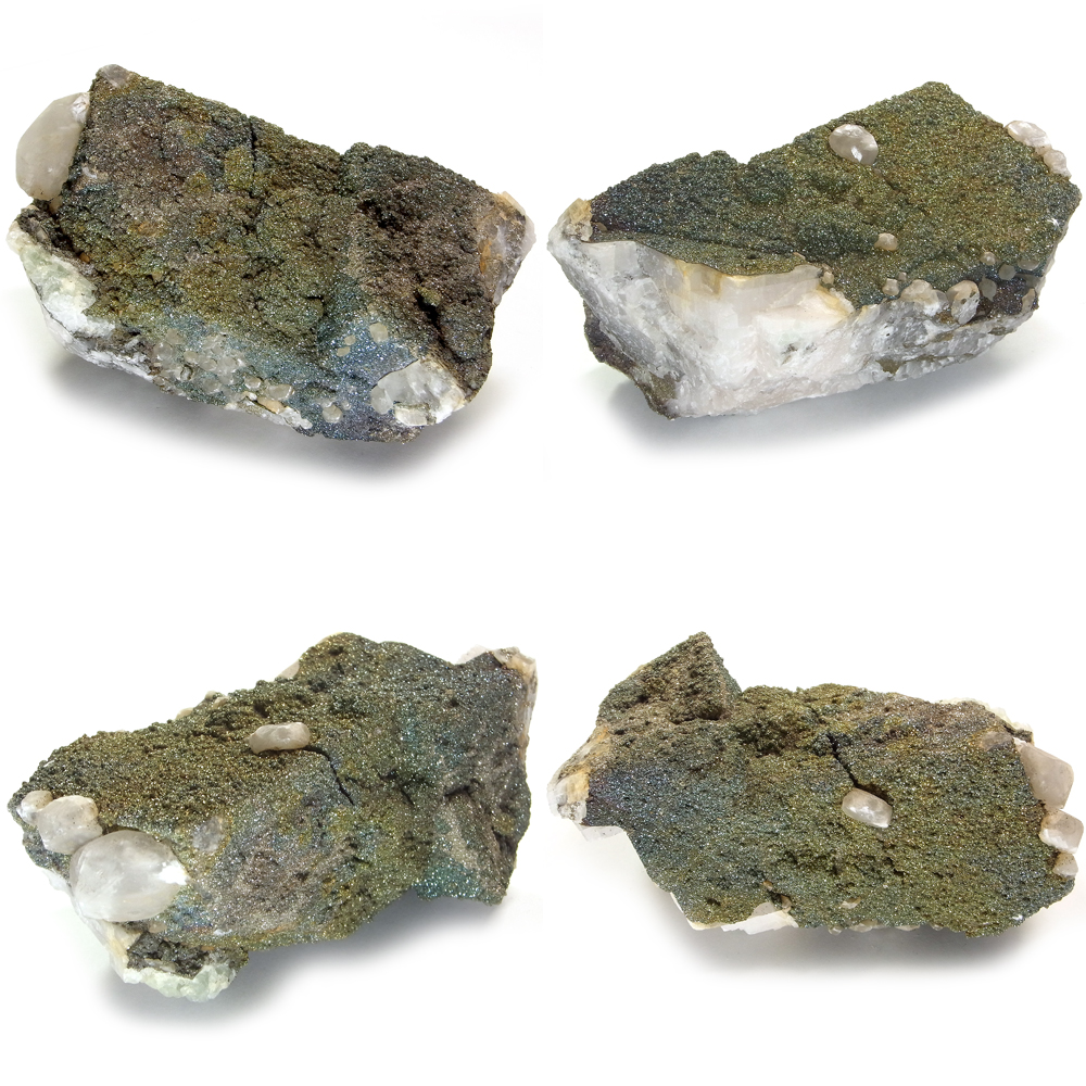 カルコパイライト(Chalcopyrite)/カルサイト(Calcite)