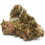 エピドート(Epidote)/クォーツ(Quartz)