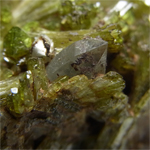 エピドート(Epidote)/クォーツ(Quartz)