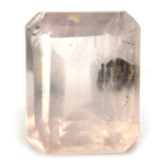 Bismuthinite Inclusions in Rose Quartz
