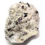 スペサタイト(Spessatite)/ショール(Tourmaline)/クォーツ(Quartz)/フェルドスパー(Feldspar)