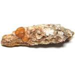 スペサタイト(Spessartine)/オレンジカイヤナイト(Kyanite)/マイカ(Mica)