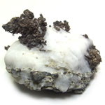 自然銀(Native Silver)/カルサイト(Calcite)