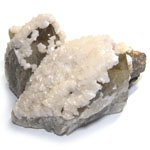 スモーキークォーツ(Quartz)/カルサイト(Calcite)/パイライト(Pyrite)
