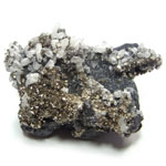 パイライト(Pyrite)/クォーツ(Quartz)/スファレライト(Sphalerite)