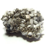 パイライト(Pyrite)/クォーツ(Quartz)/スファレライト(Sphalerite)