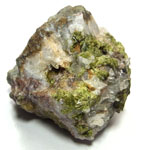 エピドート(Epidote)/クォーツ(Quartz)