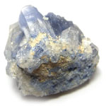 デュモルチェライト(Dumortierite)/クォーツ(Quartz)