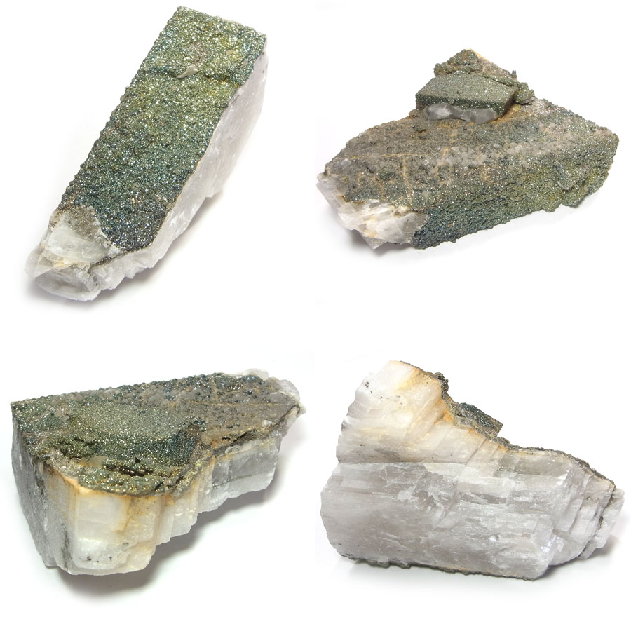 カルコパイライト(Chalcopyrite)/カルサイト(Calcite)