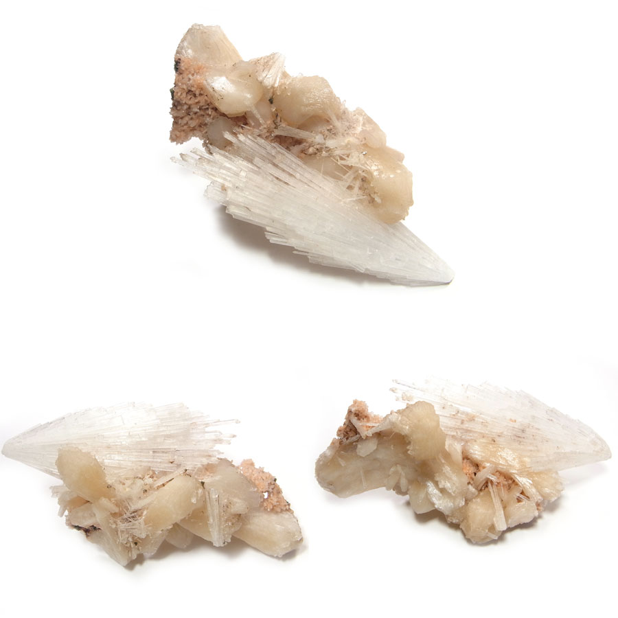 スティルバイト(Stilbite)/スコレサイト(Scolecite)