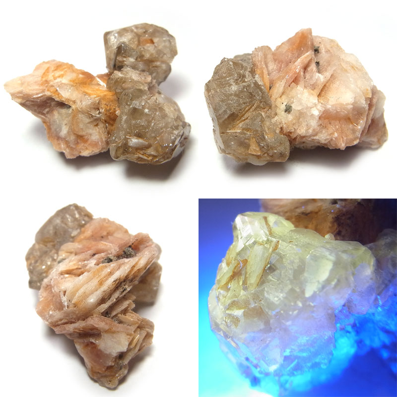 セルサイト(Cerussite)/バライト(Barite)