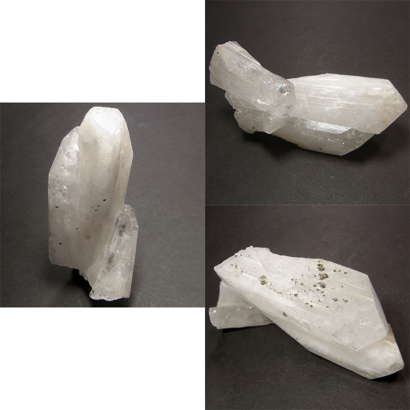 ダンビュライト(Danburite)/パイライト(Pyrite)