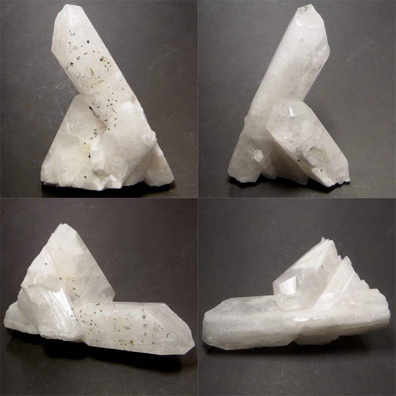 ダンビュライト(Danburite)/パイライト(Pyrite)