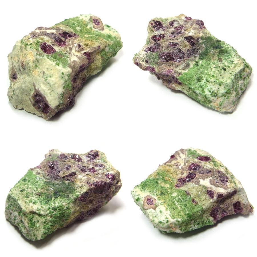 パイロープ(Garnet)/クロムダイオプサイド(Diopside)